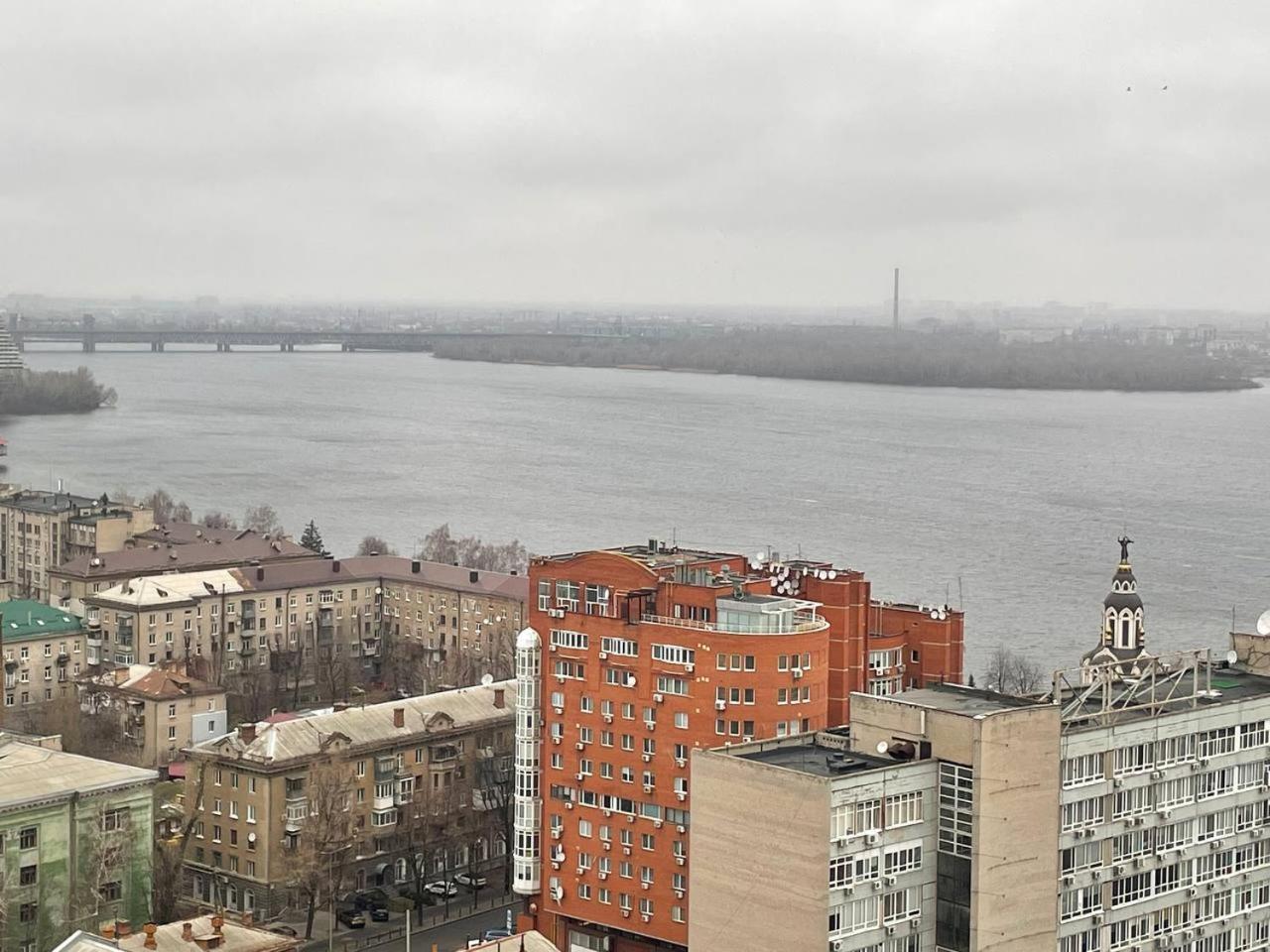 Мост Сити Видовая Dnepropetrovsk Exterior foto